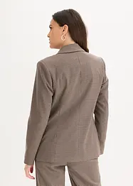 Blazer oversize a quadri, bonprix