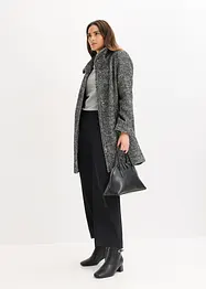 Cappotto corto da mezza stagione in simil lana, bonprix