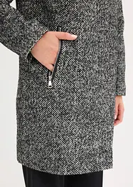 Cappotto corto da mezza stagione in simil lana, bonprix