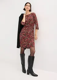Abito in maglina con fantasia paisley, bonprix