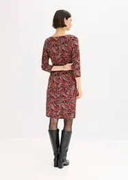 Abito in maglina con fantasia paisley, bonprix