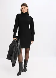 Abito in maglia a collo alto, bonprix