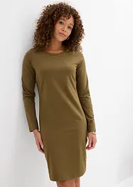 Abito in jersey aderente (pacco da 2), bonprix