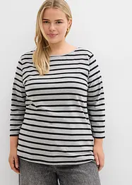 Maglia a maniche lunghe con puro cotone biologico, bonprix