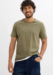 T-shirt in puro cotone biologico (pacco da 2), bonprix