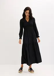 Abito lungo con pizzo, bonprix