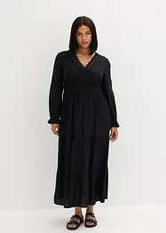 Abito lungo con pizzo, bonprix