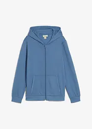Felpa con zip e cappuccio, bonprix