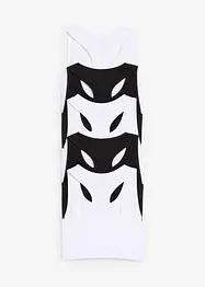 Reggiseno bustier con cotone biologico morbido (pacco da 5), bonprix