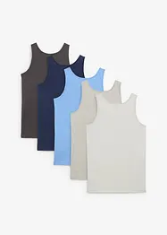 Canottiera con cotone morbido (pacco da 5), bonprix
