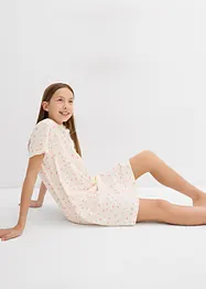 Camicia da notte in puro cotone biologico (pacco da 3), bonprix