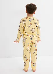 Pigiama in puro cotone biologico (set 4 pezzi), bonprix