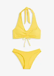 Bikini all'americana con arricciatura (set 2 pezzi), bonprix