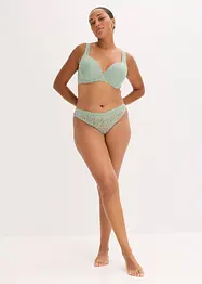Reggiseno con coppe preformate e pizzo floreale, bonprix