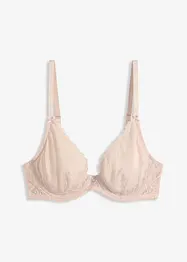 Reggiseno a triangolo con pizzo floreale, bonprix