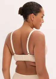 Reggiseno con coppe preformate e ricami floreali, bonprix