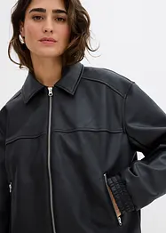 Giacca in similpelle oversize, bonprix
