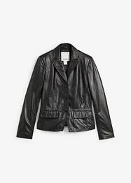 Blazer corto in nappa di agnello, bonprix