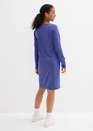 Abito di jersey in misto cotone biologico elasticizzato (pacco da 2), bonprix
