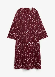 Abito midi in pura viscosa floreale, bonprix