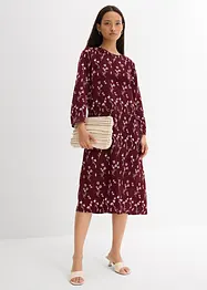 Abito midi in pura viscosa floreale, bonprix