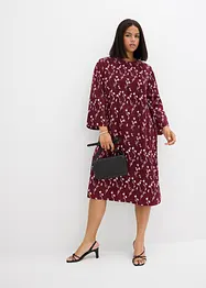 Abito midi in pura viscosa floreale, bonprix