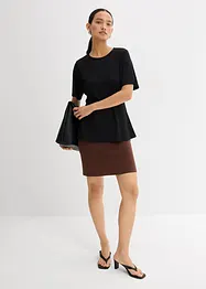 Gonna in maglia di misto viscosa, bonprix