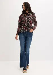 Camicetta con fiocco in chiffon, bonprix