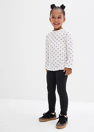 Maglia a maniche lunghe in puro cotone biologico (pacco da 3), bonprix