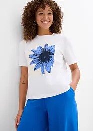 T-shirt in puro cotone con stampa, bonprix