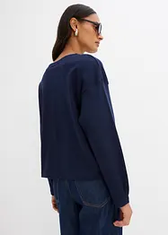 Maglia a maniche lunghe in puro cotone, bonprix