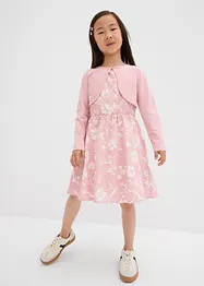 Abito e bolero in puro cotone (set 2 pezzi), bonprix