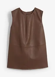 Top in similpelle, bonprix