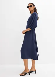 Abito in tessuto crinkle, bonprix