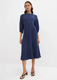 Abito in tessuto crinkle, bonprix