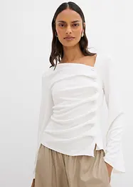 Maglia a maniche lunghe a coste, bonprix