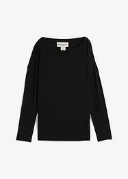 Maglia a maniche lunghe in misto viscosa, bonprix