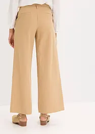 Pantaloni con pinces e cintura da annodare, bonprix
