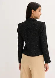 Blazer corto in morbido bouclé, bonprix