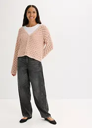 Cardigan traforato, bonprix