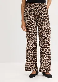 Pantaloni a palazzo in satin fluente, bonprix