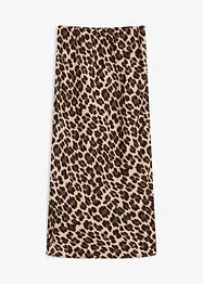 Gonna midi in satin fluente, bonprix