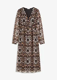 Abito midi in morbido mesh, bonprix