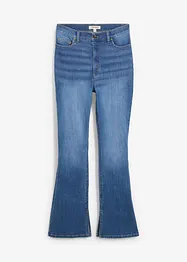 Jeans bootcut, vita alta, bonprix