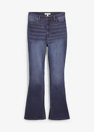 Jeans bootcut, vita alta, bonprix