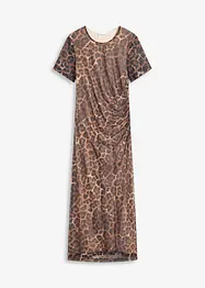 Abito midi in morbido mesh, bonprix