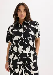 Blusa in satin fluente, bonprix