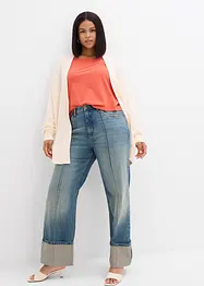 Jeans straight, vita alta, bonprix