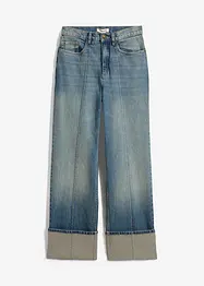 Jeans straight, vita alta, bonprix