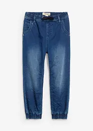 Jeans in felpa con elastico in vita regular fit, straight, bonprix